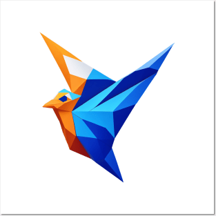 Tangram bird Posters and Art